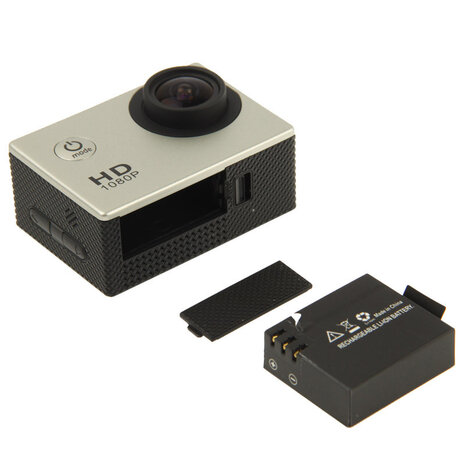Full HD Camera (zilver)